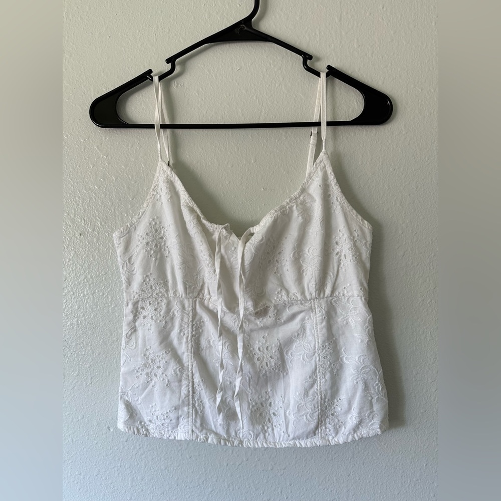 White Abercrombie & Fitch Top